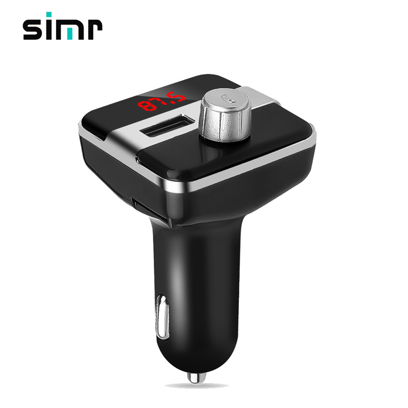 FM-трансмиттер simr с поддержкой Bluetooth 5,0 и 2 usb-портами