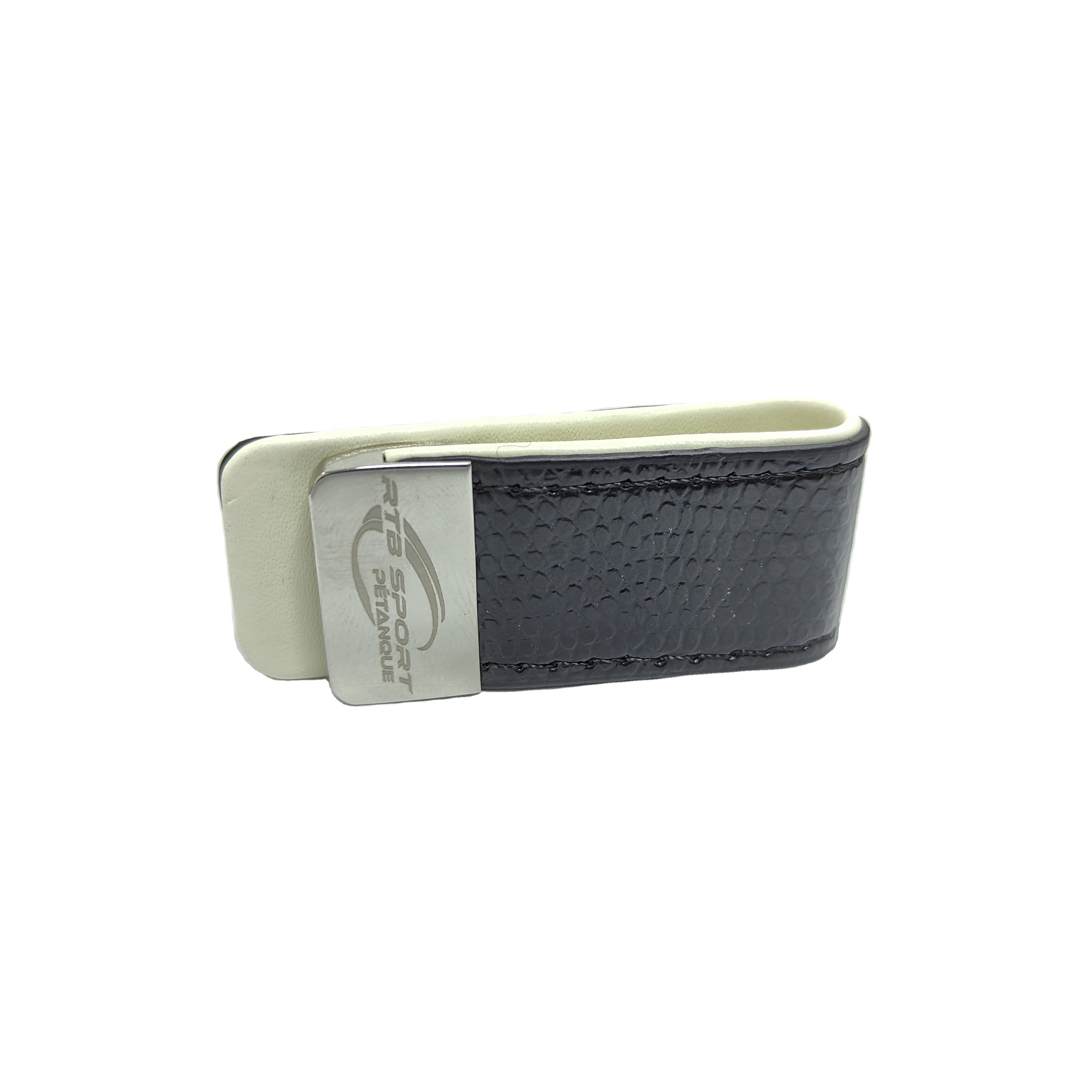 Wholesale Simple Black PU Leather Mens Money Clip Magnet Wallet