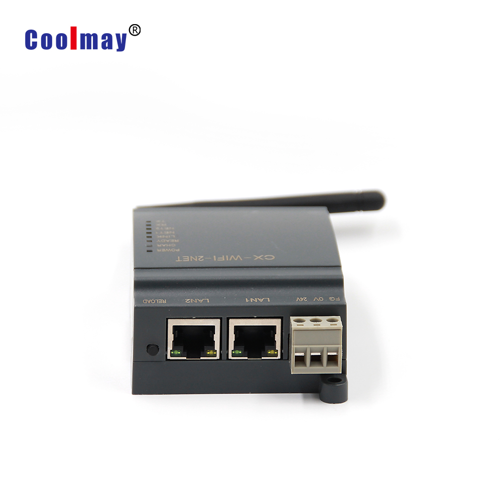 Coolmay Wifi Net Module for converting RS485 modbus RTU to Ethernet Modbus TCP protocol CX-WIFI-2NET
