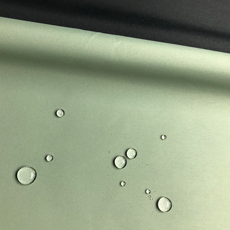Poly Taslan Fabric PU Milky Coated Breathable Fabric Waterproof Fabric