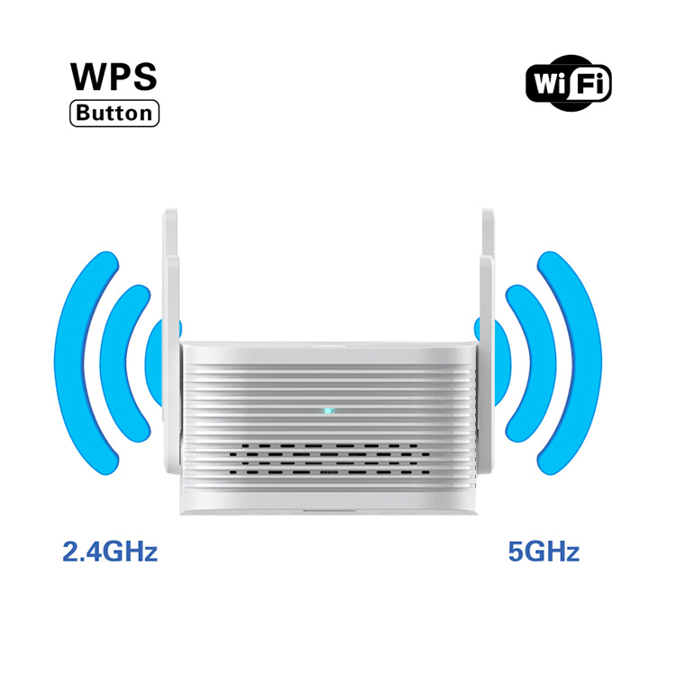 Усилитель сигнала Wi-Fi, 1200 Мбит/с
