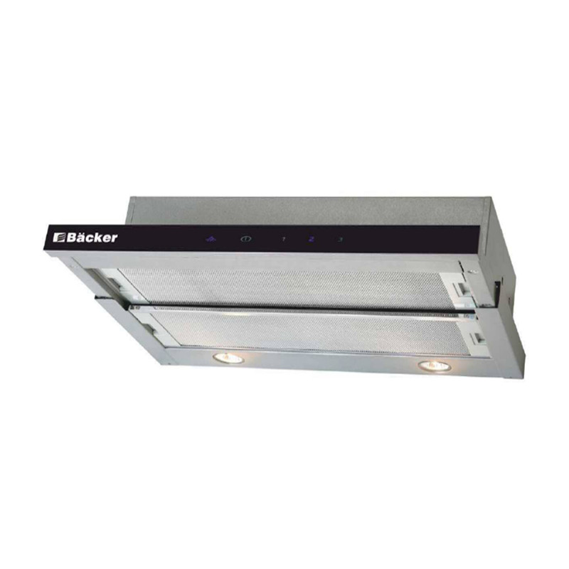 New modern designer 120W motor restaurant stainless steel slim kitchen exhaust range hood