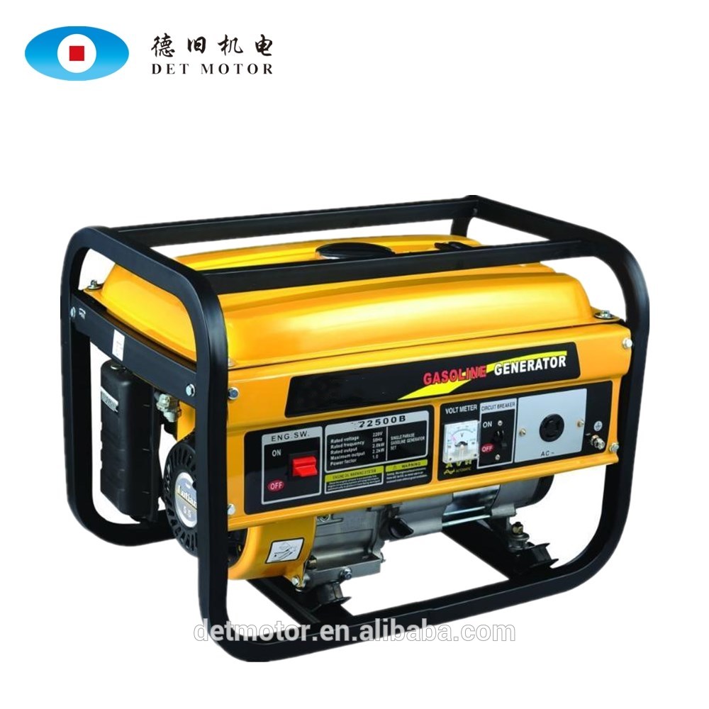 Electrical start small portable gasoline generators 5kw