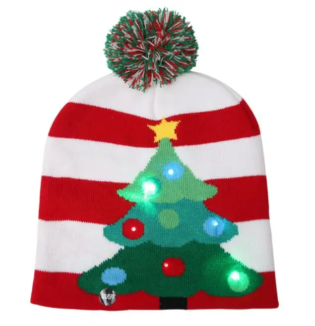 Super Quality OEM Red Color Santa Hats Felt Christmas Hat for Children and Adults