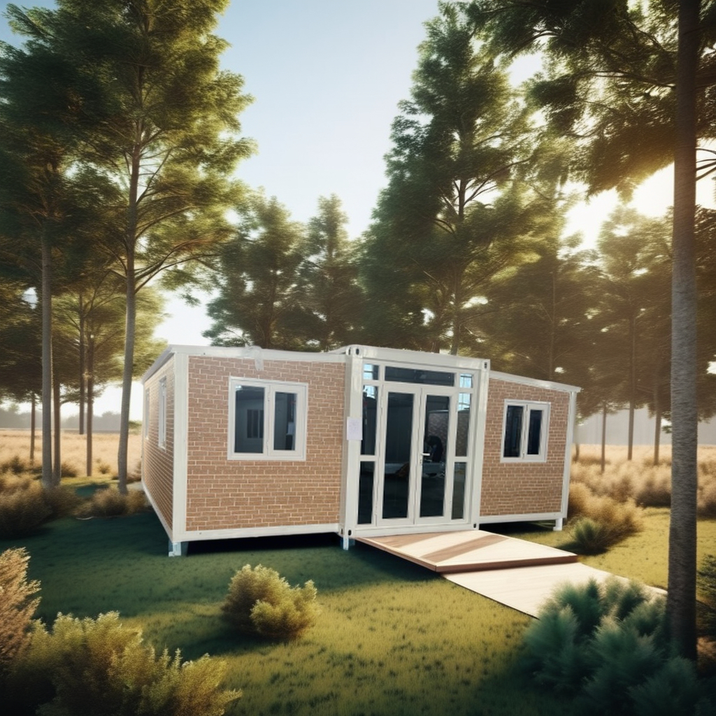 Bedroom Expandable Container House Foldable Home with A-Frame Cabin Design Material Sandwich Panel for Hotel Room Use