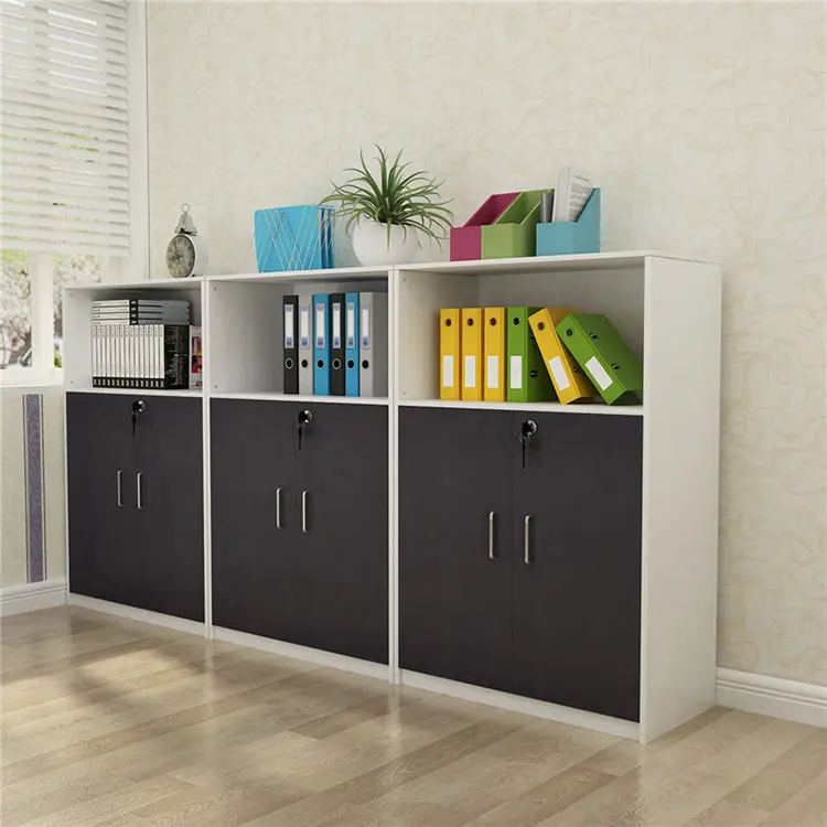 High quality office wooden filling cabinet storage cabinet wood