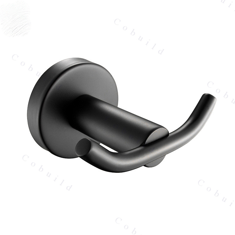 Bathroom Accessories Modern Robe Towel Hooks, Twin robe bathroom Robe Hooks