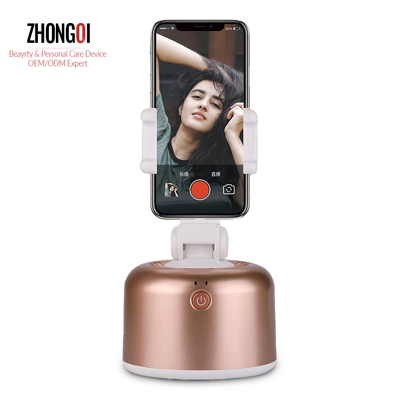 Smartphone Selfie Shooting Gimbal 360 Degree Face & Object Follow Up Selfie Stick Auto-tracking Smart Capture Phone Holder