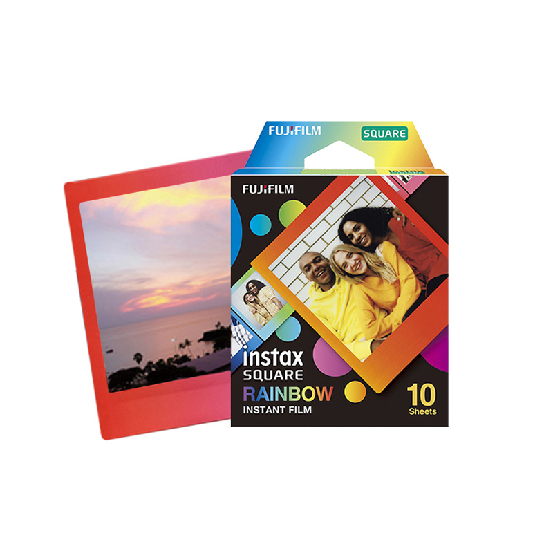 Белая пленка для Fuji Instax с радужным топазом пленка применимо к белая пленка для Fuji Instax Square10/20/SP-3 Гибридный формат камера горячая распродажа!