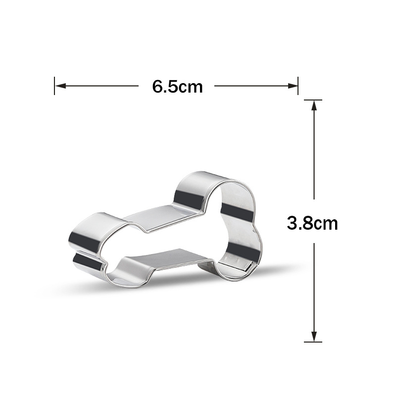 Squirrel numeral letters in cute shapes creatively baked stainless steel cookie molds