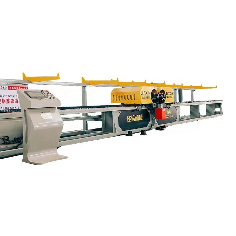 automatic CNC double bending heads 32mm reinforced steel bend center stirrup bending machine