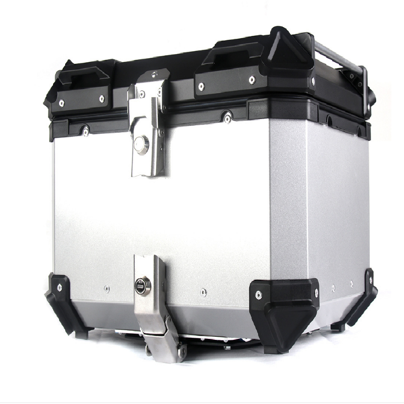 Top sale america market motorcycles 65L aluminum alloy tail box top box for motorcycle tail spare parts