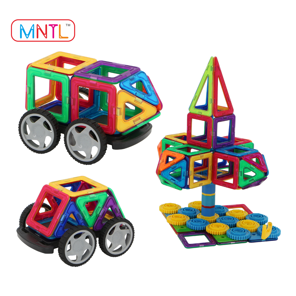MNTL 208 шт 3D модели для детей, чтобы играть в безопасности и окружающей среде сильные магнитные