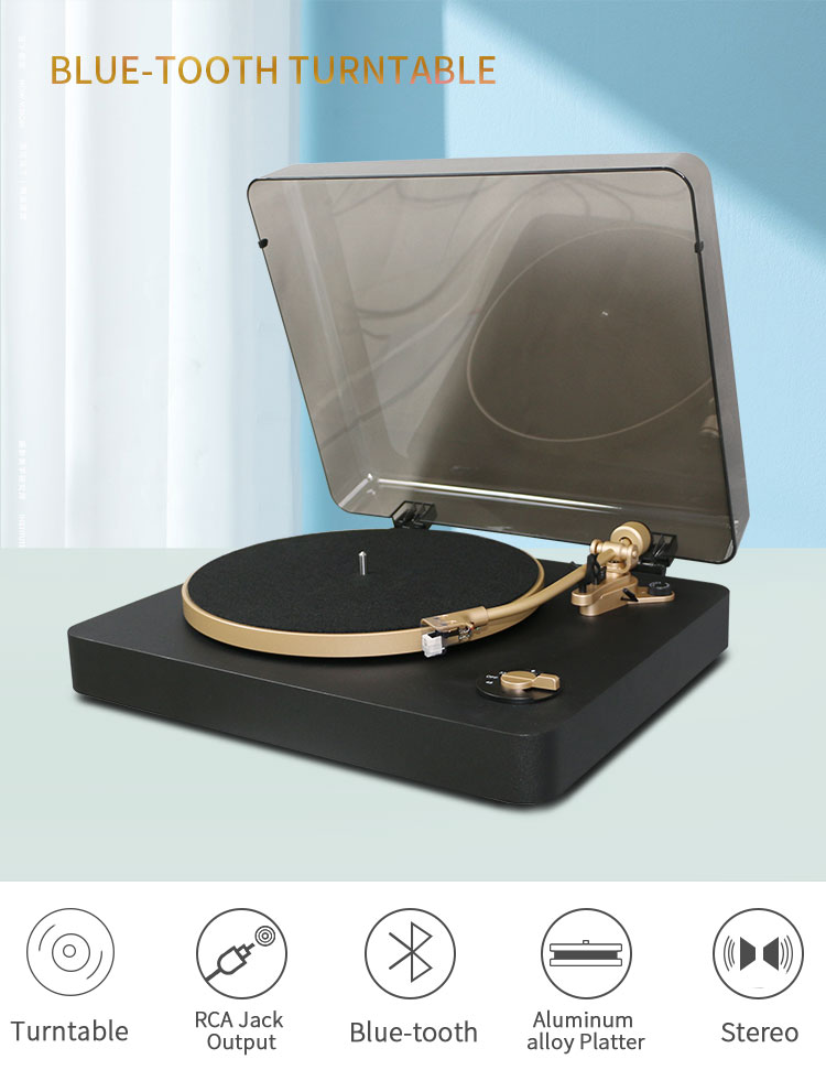 other home audio AM FM Radio CD Player gramophone vinyl lp record player phonograph recorder player usb wireless turntable