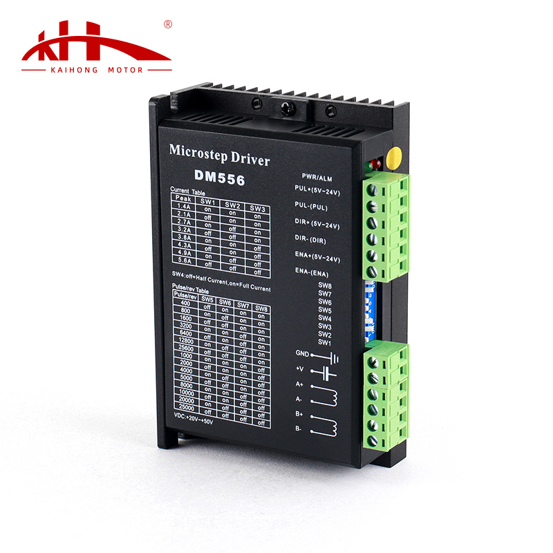 Цифровой шаговый двигатель Kaihong Dm556 Nema23 Nema34 2 фазы 5.6a для 57 86 контроллер шагового двигателя драйвер двигателя