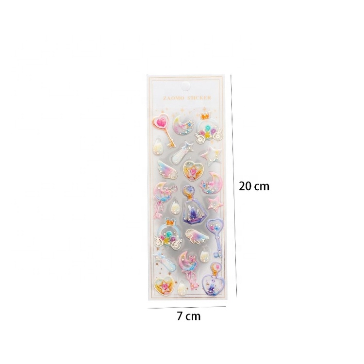 20mm*7mm/Piece Cheap Price New Design Women Finger Stickers Heart Shape Nail Art Sticker