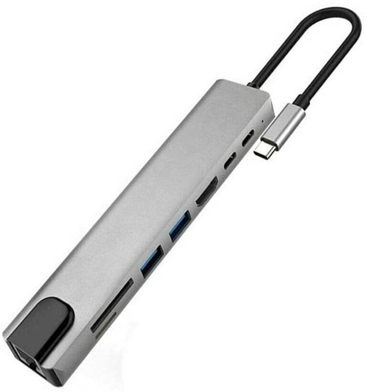 Док-станция с USB C на HDTV или Расширьте экран с помощью порта USB C Hub HDTV и прямого потока 4K UHD @ 60 Гц или full HD 1080P