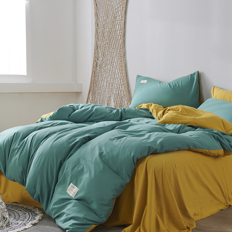 Wholesale Luxury 100% Microfiber Polyester Duvet Cover Comforter 4Pcs Printed Printing Bedding Set Sets