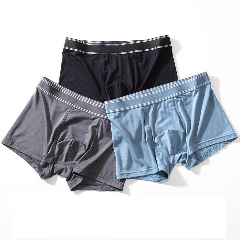 Men 60s breathable modal spandex fabric boxer shorts underwear