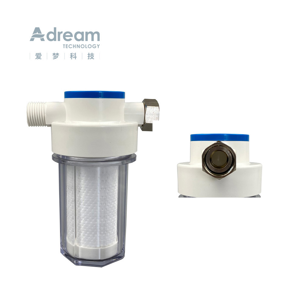 Water Purification System Water Pre-filter Pipeline Filter Remove Rust Chlorine for Bathroom /Sink / Wash Machine