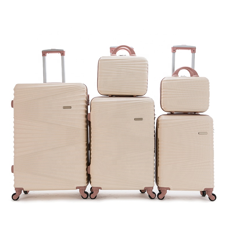 New product hot sale adult Guangdong girl luggage sets innovator hand luggage suitcases 5pcs viises