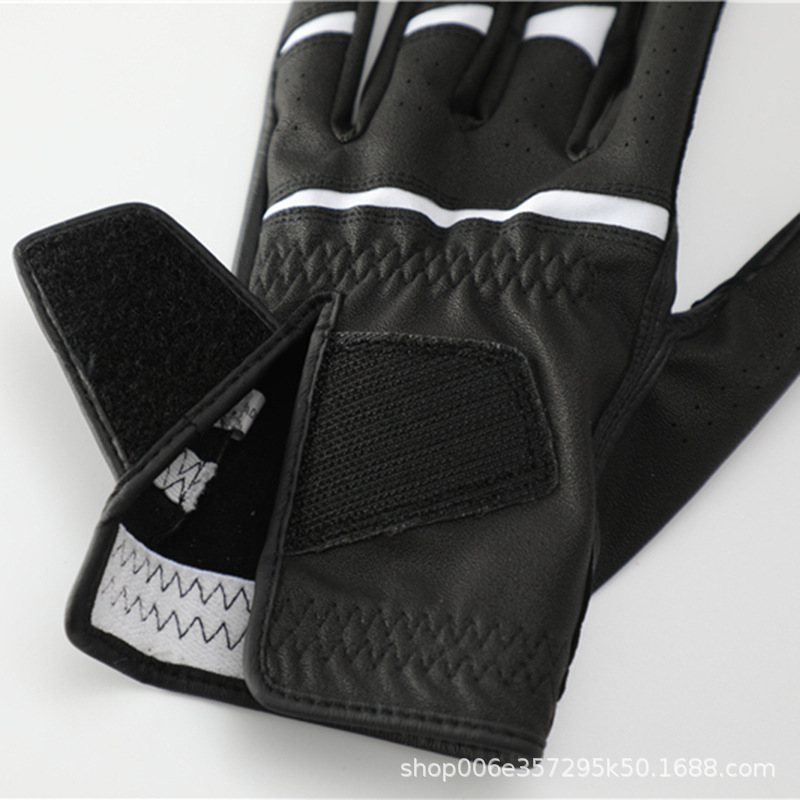 Premium Fit 39 EX AAA Fingerless Vintage Men Cabretta Leather Winter Washable Ballsgolfing Sheepskin Golf Glove with Reinforced