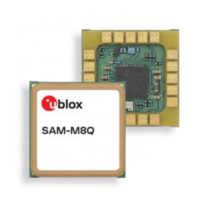 SAM-M8Q-0-10 простой в использовании u-blox M8 антенна GNSS модуль SAM-M8Q-0-10