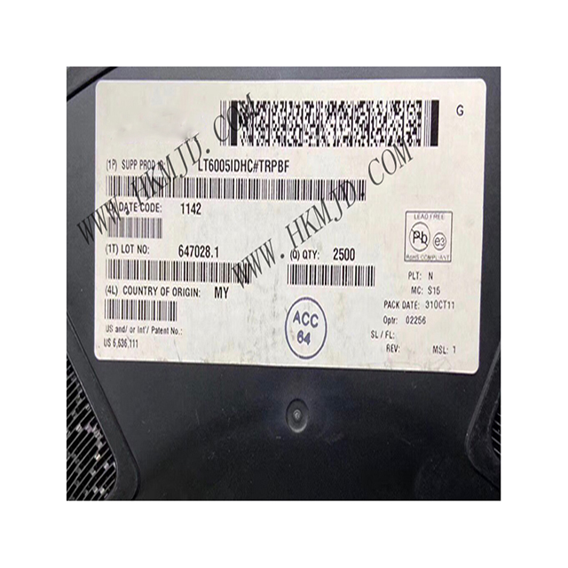 (Микросхема IC) LT6005IDHC LT6005 усилители IC 16-DFN-EP