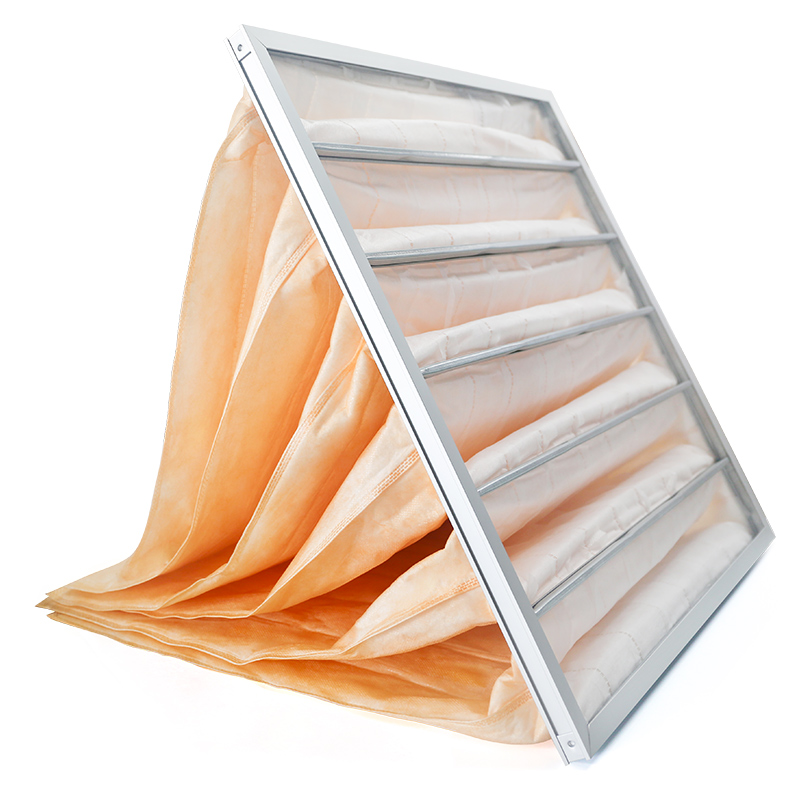 Wholesale Customized Dust Collector Cleaning AHU Bag Air Conditioning F7 Medium Handling Unit Pleated Pocket Filte