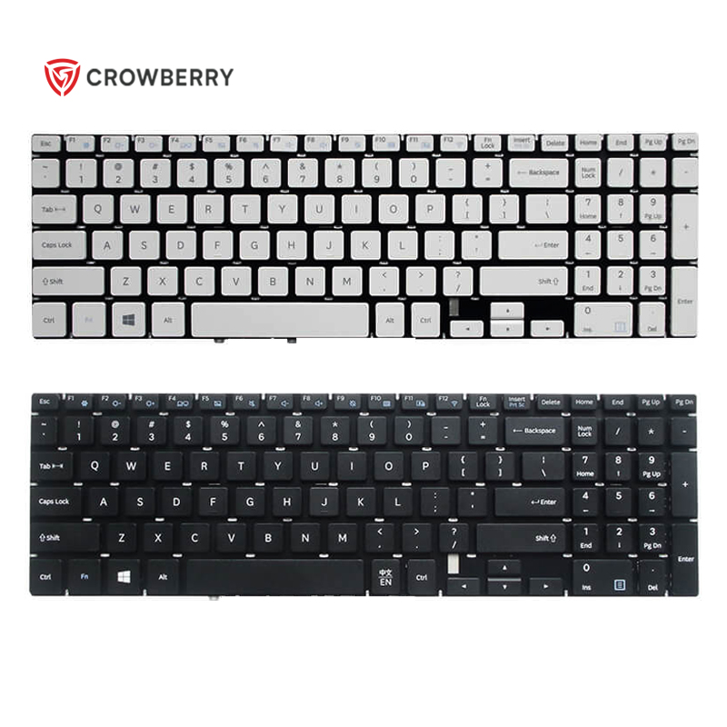Черно-белая клавиатура для ноутбука Samsung 500R5H NP500R5H NP500R5K 500R5L 550R5L 630X5J 500R5M 501R5H 501R5K, клавиатура для ноутбука
