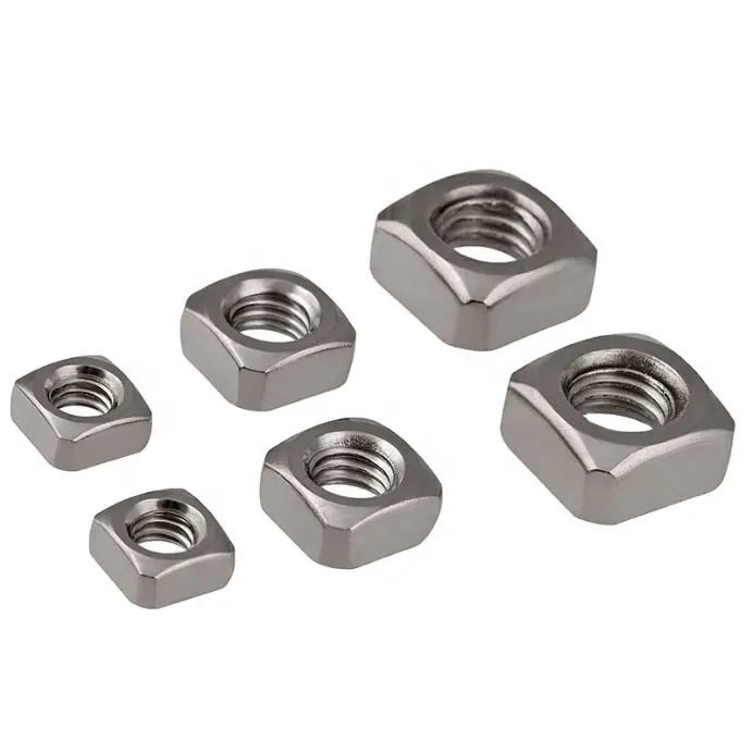 High quality DIN557 316 bolt and nut stainless steel square thread Steel rivet nut
