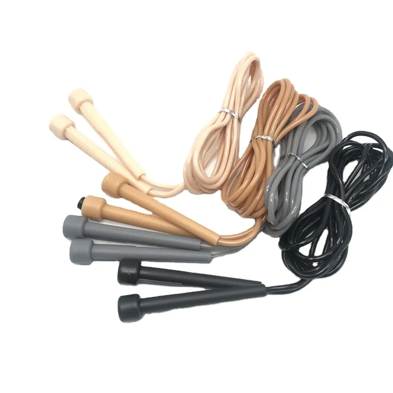 New product wholesale length adjustable custom weighted speed sport PVC jump rope