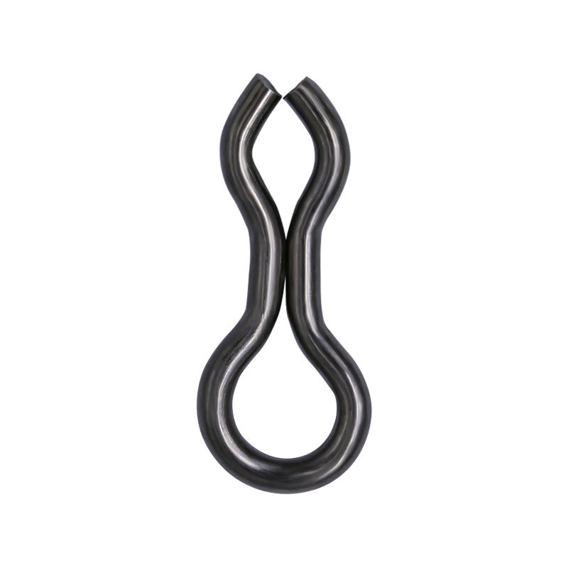 100 PCS /bag Carp Fishing Rig Accessories Terminal Tackle Brass Carp Fishing Splay Rings Leader Sinker Fishing Connector