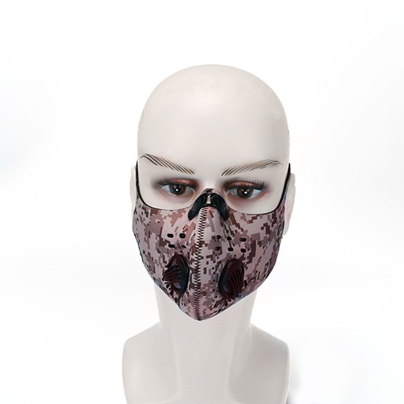 Велоспорт maskes с дыхательным клапаном Спорт на открытом воздухе пыли спортивная езда на велосипеде maskes с фильтром для мужчин