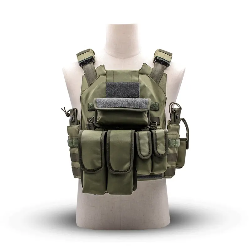 Modular Operator Plate Carrier designed for modular attachments on all sides as well as for functionality
