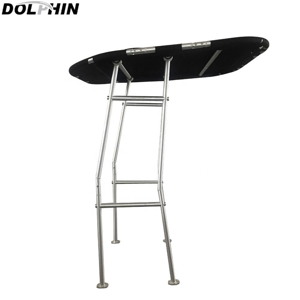 Dolphin Pro экономичная лодка T-Top w/черная навес центральная консоль сверхпрочная T-Top рыболовная лодка T-top