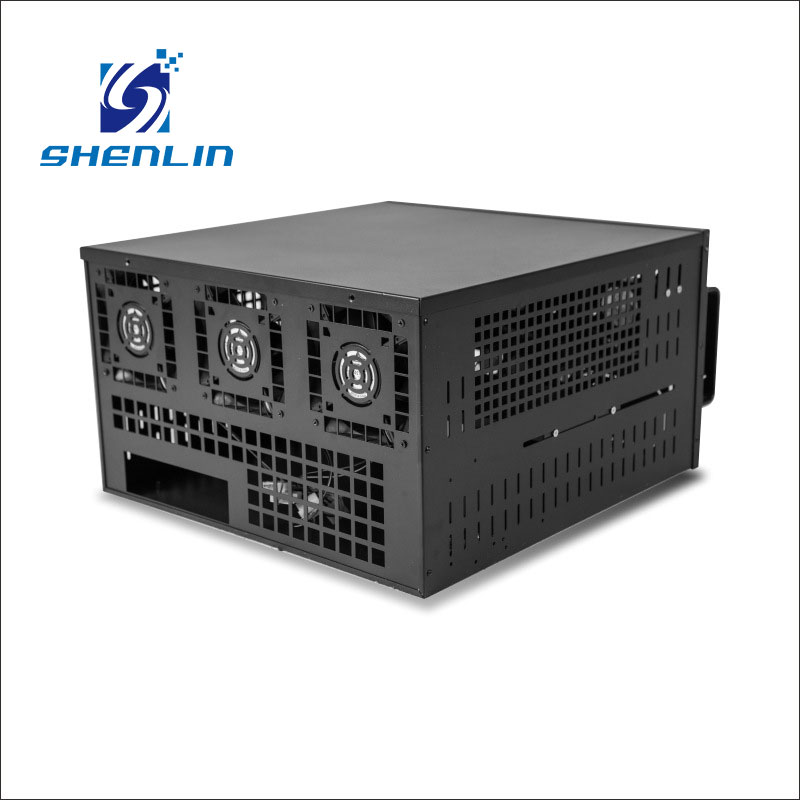 Case 6U cards case rig ATX motherboard chassis Ufasoft Coin