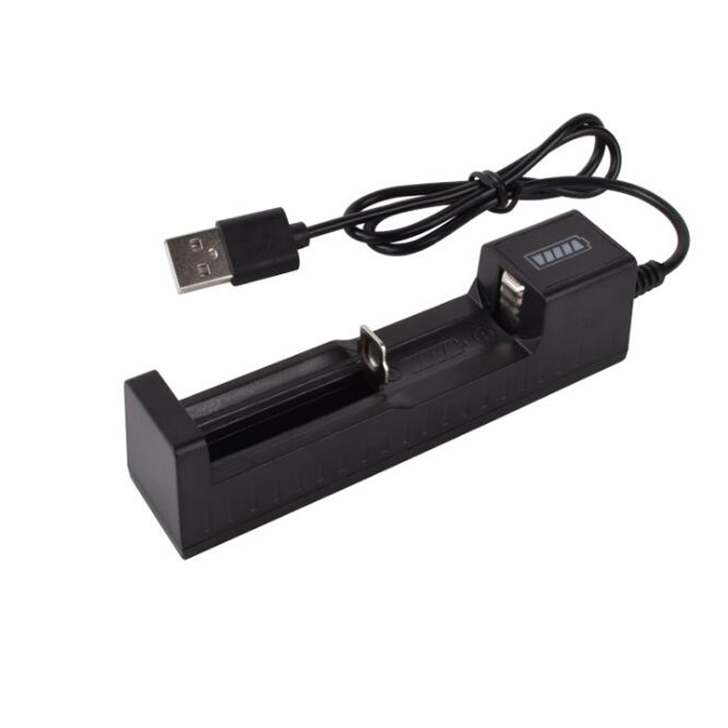 Дешевые 1 слот USB аккумуляторная 3,7 v 16340 14500 18650 26650 литиевая батарея li-ion аккумулятор зарядное устройство