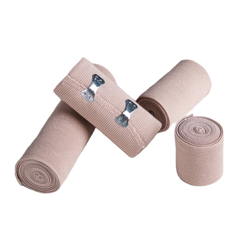 Medical rubber elastic bandage high compression elastic bandage
