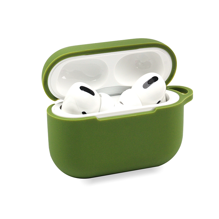 Цветной силиконовый чехол с защитой от падения для Apple Airpods Pro