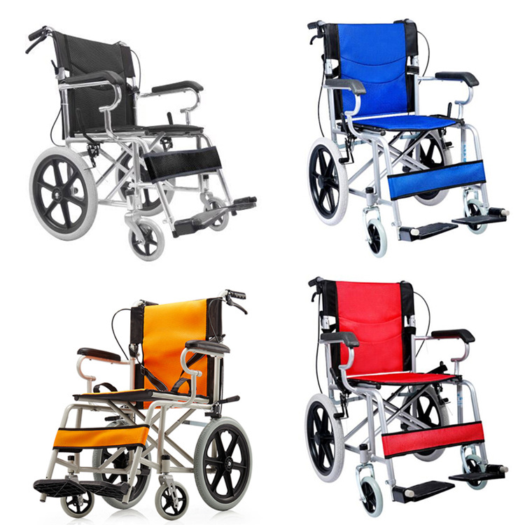 CE approve Disabled Person Medical Equipment light weight folding manual wheelchair Manual Wheelchair Light Weight
