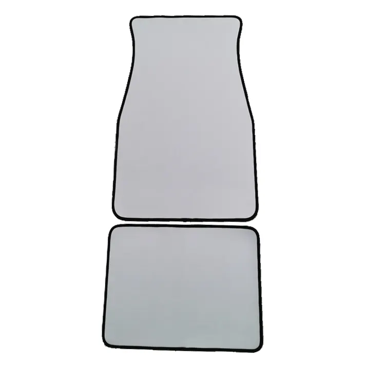 high quality skid resistance car floor mats blank white for sublimation