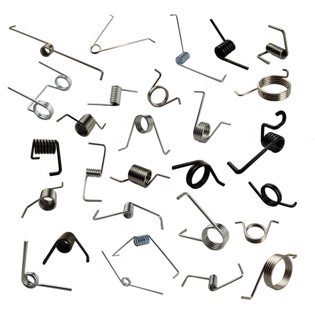 Manufacturers of stainless steel torque switch hairpin button trash can mop car gear torsion spring