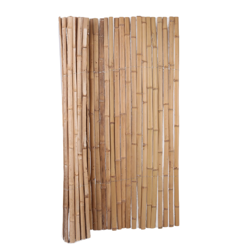 Bamboo privacy screen mat