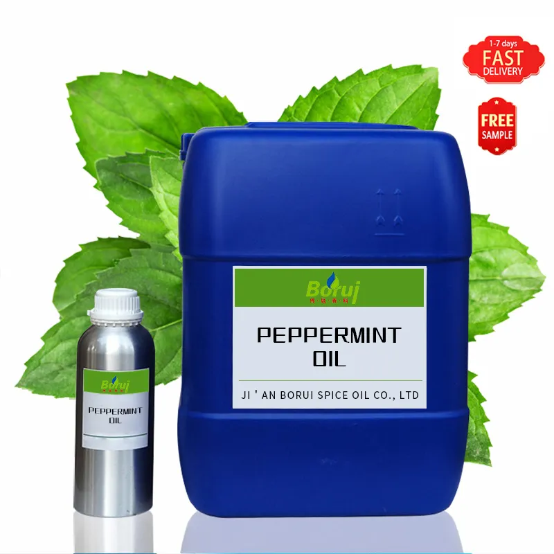 Free Sample Wholesale Price Body Massage Essential Oil 25liters 100% Pure Natural Bulk Organic Peppermint Essential Oil For Spa