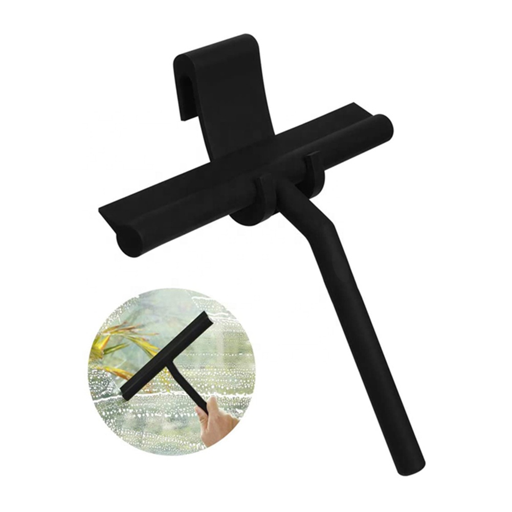 Hot Selling Bathroom Cleaning Black Car Wiper Multi Function Silicon Window Clean Wiper