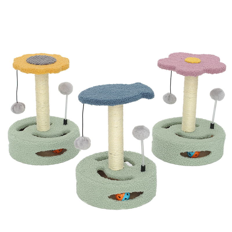 Цветная игрушка Sisal, пластина в виде кошачьего когтя, игрушка в виде кошачьего когтя, вращающаяся игрушка