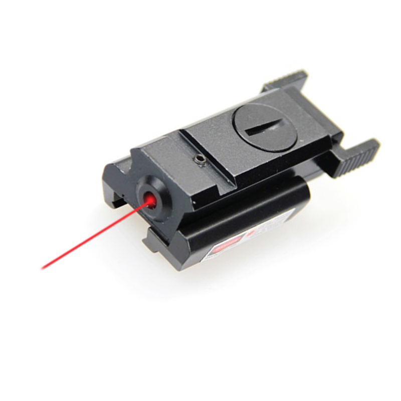 High quality JG10 Mini Red Dot Laser Sight Tactical Hunting Riflescope Low Profile Red Laser Sight scope with 11mm Mount Rail