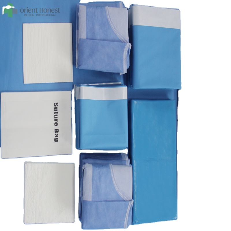 Hospital Disposable Surgical Delivery Pack for hospital Hubei manufacturer