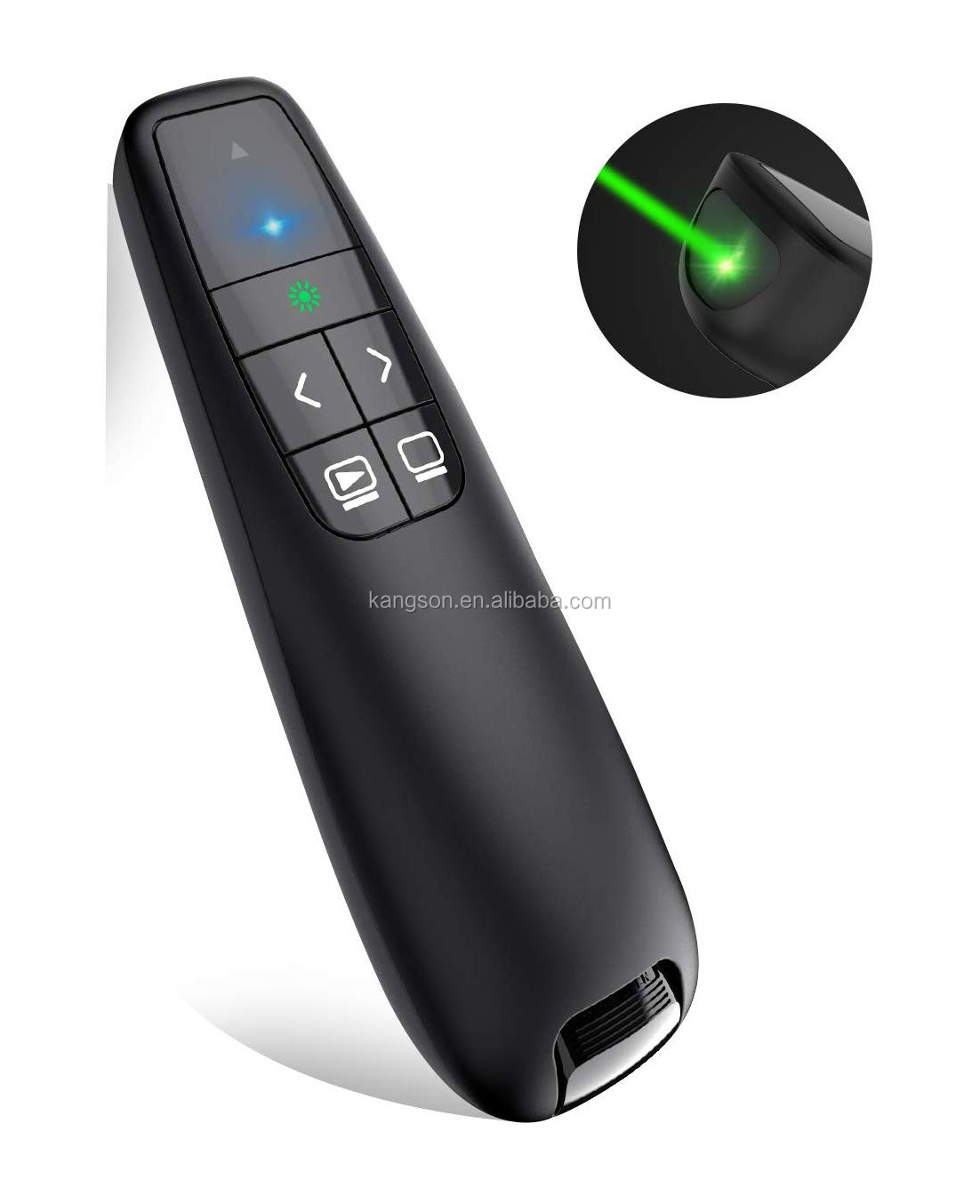 Перезаряжаемый USB powerpoint лазерный Презентер беспроводной лазерный Презентер